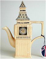 Big Ben Shaped Lg Teapot